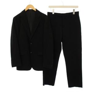 ポールスミス PAUL SMITH シングルスーツ テーラードジャケット パンツ スラックス L 黒 PF-BH-77334 77335 /KH メンズ
