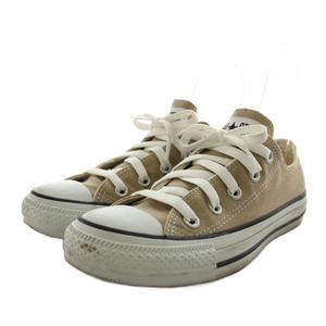コンバース CONVERSE オールスター ALLSTAR スニーカー シューズ 22.0cm ベージュ /AN37 レディース