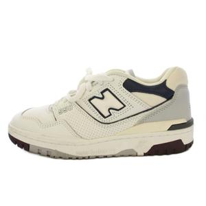 ニューバランス NEW BALANCE BB550PWB スニーカー シューズ レザー US5 白 /BM レディース