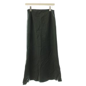 イエナ IENA スカート 36 グリーン 無地 ロング丈 /JP レディース