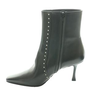 ペリーコ PELLICO ヴェネレ VENERE スタッズショートブーツ 38 黒 ブラック /SS ■OS レディース