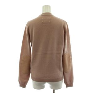 メゾンマルジェラ 4 Maison Margiela 4 17AW カーディガン エルボーパッチ ウール S ピンク S51HA0770 /AN32 レディース