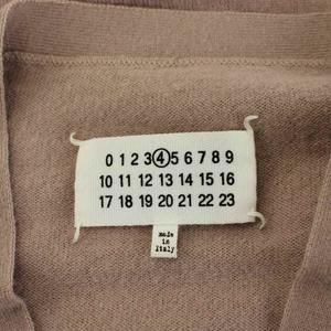 メゾンマルジェラ 4 Maison Margiela 4 17AW カーディガン エルボーパッチ ウール S ピンク S51HA0770 /AN32 レディース