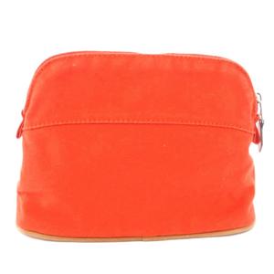 エルメス HERMES ボリードポーチ ミニ オレンジ /TK ■OH ●D レディース