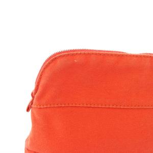 エルメス HERMES ボリードポーチ ミニ オレンジ /TK ■OH ●D レディース