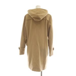 アナイ ANAYI ダッフルコート 38 ベージュ ウール フード付き ロング トグルボタン /AU レディース
