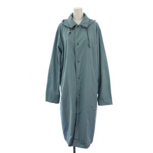 トラディショナルウェザーウェア Traditional Weatherwear PENRITH RAIN PA パッカブルレインコート ロング フード L 水色 A221CIFCO0289MZ /BM レディース