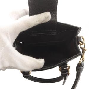 コーチ COACH ノース サウス ミニ トート 2way ハンドバッグ ショルダーバッグ レザー 黒 ブラック CJ500 黒 ブラック /AN13 レディース