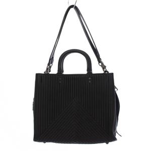 コーチ COACH ローグ ウィズ キルティング ハンドバッグ トートバッグ 2WAY レザー ブラック 22809 /BM レディース