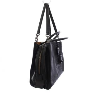 コーチ COACH ローグ ウィズ キルティング ハンドバッグ トートバッグ 2WAY レザー ブラック 22809 /BM レディース