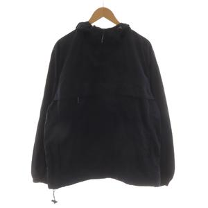 チャップス CHAPS RALPH LAUREN ナイロンジャケット 上着 M 紺 ネイビー フード ハーフジップ 50952M /RR レディース