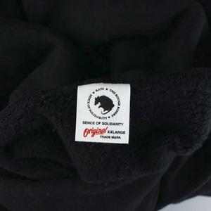 ラッツ RATS CIRCLE MGM HOODIE ジャケット パーカー 上着 XXL 黒 ブラック 長袖 ロゴワッペン カンガルーポケット RTC-1103 /AP メンズ