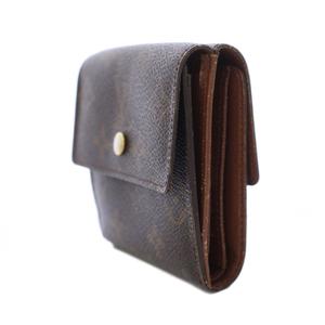 ルイヴィトン LOUIS VUITTON ポルトモネ・ビエカルトクレディモノグラム 財布 三つ折り 茶 M61652 /BM ■OH レディース