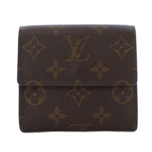 ルイヴィトン LOUIS VUITTON ポルトモネ・ビエカルトクレディモノグラム 財布 三つ折り 茶 M61652 /BM ■OH レディース