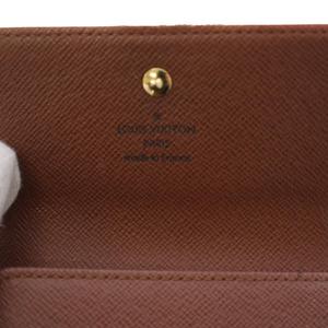 ルイヴィトン LOUIS VUITTON ポルトモネ・ビエカルトクレディモノグラム 財布 三つ折り 茶 M61652 /BM ■OH レディース