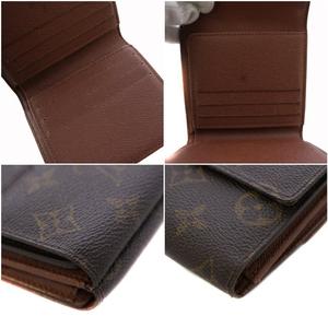 ルイヴィトン LOUIS VUITTON ポルトモネ・ビエカルトクレディモノグラム 財布 三つ折り 茶 M61652 /BM ■OH レディース