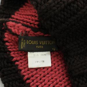 ルイヴィトン LOUIS VUITTON モノグラム ボネ グランフロア ニットキャップ ビーニー 帽子 ポンポン ウール ピンク 茶 ブラウン M72398 /AN8 ■OH レディース