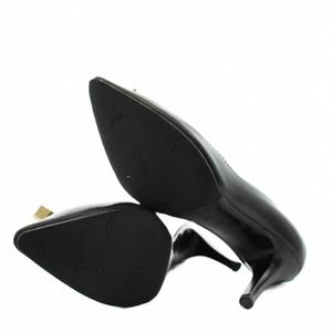 ルイヴィトン LOUIS VUITTON パンプス ポインテッドトゥ ヒール レザー 36 黒 ブラック /AN63 レディース