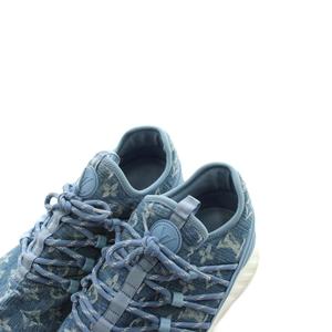 ルイヴィトン LOUIS VUITTON ファストレーン ライン モノグラムデニム スニーカー シューズ 6.5 青 ブルー /AN58 メンズ