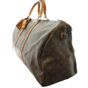 ルイヴィトン LOUIS VUITTON モノグラム キーポル バンドリエール50 ボストンバッグ ハンドバッグ 茶 ブラウン M41416 /AN42 ■OH レディース