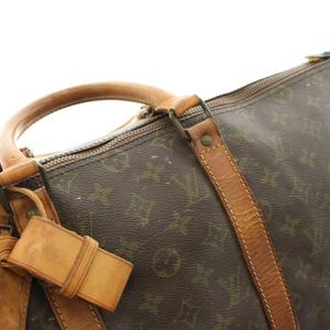 ルイヴィトン LOUIS VUITTON モノグラム キーポル バンドリエール50 ボストンバッグ ハンドバッグ 茶 ブラウン M41416 /AN42 ■OH レディース