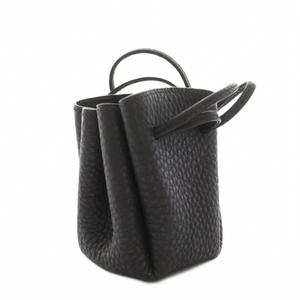 エルメス HERMES ヴェスパポーチ レザー □D刻印 黒 ブラック /YT ■OH レディース