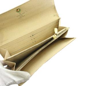 ルイヴィトン LOUIS VUITTON ダミエアズール ポルトフォイユサラ 長財布 小銭入れ 白 ホワイト N61735 /AN12 ■OH レディース