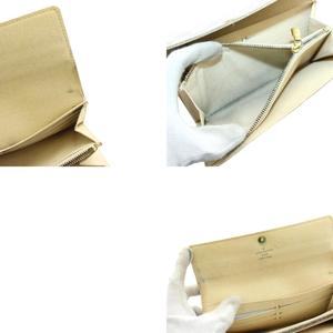 ルイヴィトン LOUIS VUITTON ダミエアズール ポルトフォイユサラ 長財布 小銭入れ 白 ホワイト N61735 /AN12 ■OH レディース