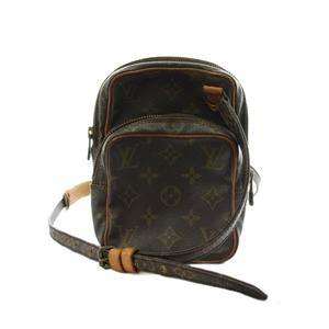 未使用品 ルイヴィトン LOUIS VUITTON モノグラム ミニアマゾン ショルダーバッグ 茶 ブラウン M45238 /AN54 ■OH レディース