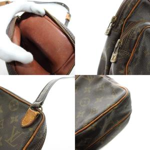 未使用品 ルイヴィトン LOUIS VUITTON モノグラム ミニアマゾン ショルダーバッグ 茶 ブラウン M45238 /AN54 ■OH レディース