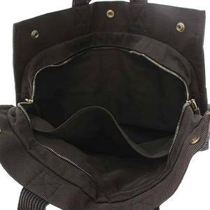エルメス HERMES エールライン MM トートバッグ キャンバス グレー /TK ■OH レディース