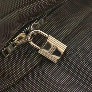 エルメス HERMES エールライン MM トートバッグ キャンバス グレー /TK ■OH レディース
