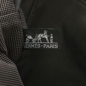 エルメス HERMES エールライン MM トートバッグ キャンバス グレー /TK ■OH レディース