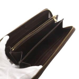 ルイヴィトン LOUIS VUITTON ダミエ ジッピーウォレット 長財布 ラウンドファスナー 小銭入れ 茶 ブラウン N60015 /AN23 ■OH レディース