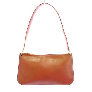 ロンシャン LONGCHAMP ワンショルダーバッグ ハンドバッグ レザー 赤系 /KU 24 レディース
