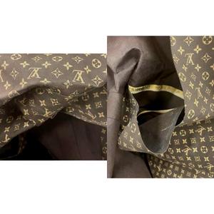 ルイヴィトン LOUIS VUITTON トレンチコート ゴム引きコート アウター モノグラム ベルト L 茶 ブラウン ベージュ /YT レディース