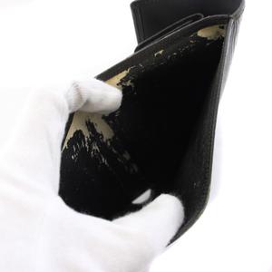 ルイヴィトン LOUIS VUITTON エピ ポルトトレゾールエテュイパピエ 財布 三つ折り 黒 M63712 /BM36 ■OH レディース