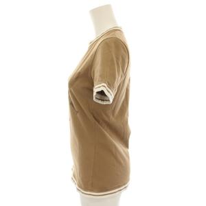 グッチ GUCCI アディダスオリジナルス adidas Originals Tシャツ カットソー クルーネック 半袖 ロゴプリント XS 茶 ブラウン 723405 XJE2D /YT23 レディース