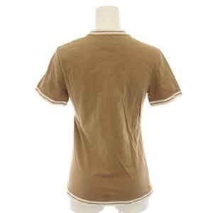 グッチ GUCCI アディダスオリジナルス adidas Originals Tシャツ カットソー クルーネック 半袖 ロゴプリント XS 茶 ブラウン 723405 XJE2D /YT23 レディース