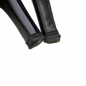 グッチ GUCCI パンプス エナメル ヒール 34.5C 黒 ブラック /TK レディース