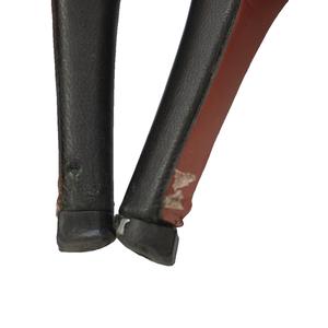 グッチ GUCCI パンプス リボン オープントゥ レザー 34 黒 ブラック /TK レディース