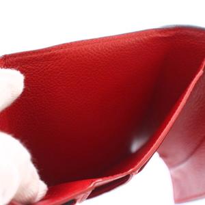 ルイヴィトン LOUIS VUITTON モノグラム ポルトフォイユ パラス 三つ折り財布 赤 レッド 茶 ブラウン M67478 /TK ■OH レディース