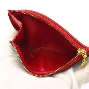 ルイヴィトン LOUIS VUITTON モノグラム ポルトフォイユ パラス 三つ折り財布 赤 レッド 茶 ブラウン M67478 /TK ■OH レディース