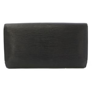 ルイヴィトン LOUIS VUITTON エピ ポルト トレゾール インターナショナル 長財布 三つ折り財布 レザー 黒 ブラック M63382 /TK ■OH メンズ