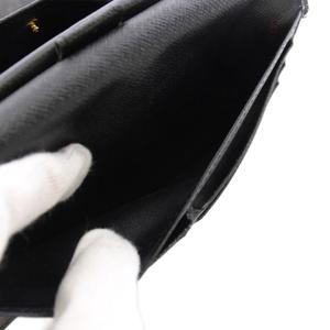ルイヴィトン LOUIS VUITTON エピ ポルト トレゾール インターナショナル 長財布 三つ折り財布 レザー 黒 ブラック M63382 /TK ■OH メンズ