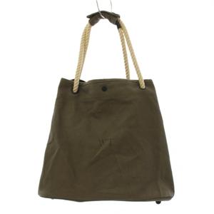 ダブルタップス WTAPS ショルダーバッグ ロープハンドル キャンバス カーキ /BM23 メンズ