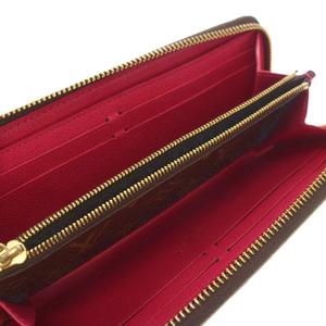 ルイヴィトン LOUIS VUITTON ポルトフォイユ クレマンス モノグラム 長財布 ラウンドファスナー 茶 ブラウン M64201 /TK39 ■OH レディース
