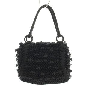 トゥービーシック TO BE CHIC ハンドバッグ リボン 黒 ブラック /YM レディース