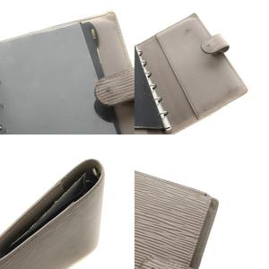 ルイヴィトン LOUIS VUITTON アジェンダPM エピ 手帳カバー グレー R20052 /AN ●D ■OH レディース