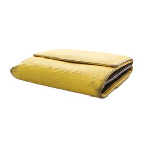 ルイヴィトン LOUIS VUITTON エピ ポルトモネ ビエ カルトクレディ 財布 二つ折り 小銭入れ 黄 イエロー M63489 /AN ■OH レディース